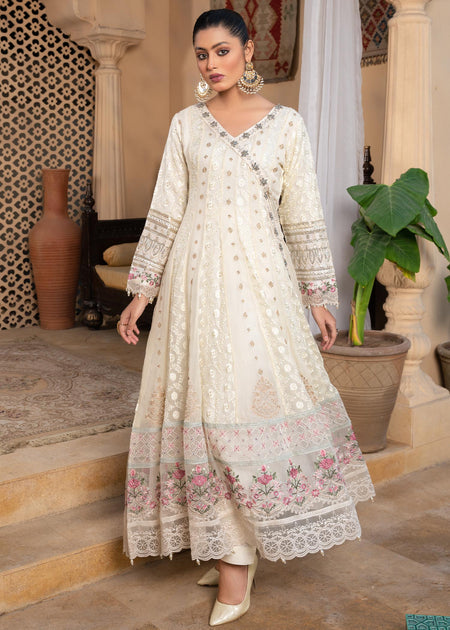 Malhaar Chiffon Embroidered Ready-to-wear Formal Dress 046