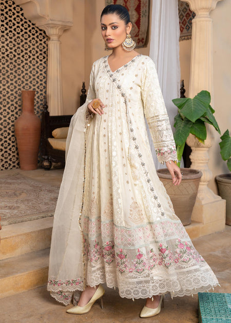 Malhaar Chiffon Embroidered Ready-to-wear Formal Dress 046