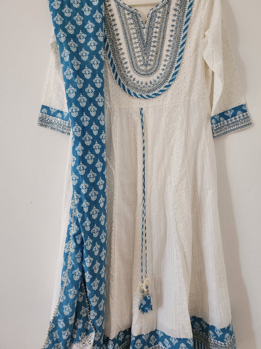 Chikankari dress - 021