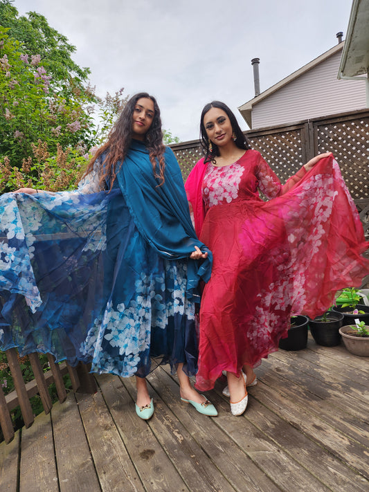 Floral Gowns - 018