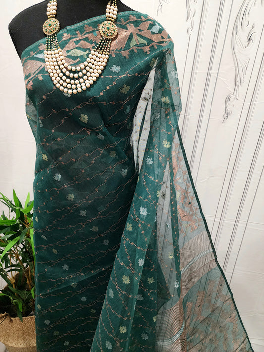 Sana - Original Dhaka Jamdani Saree - 064