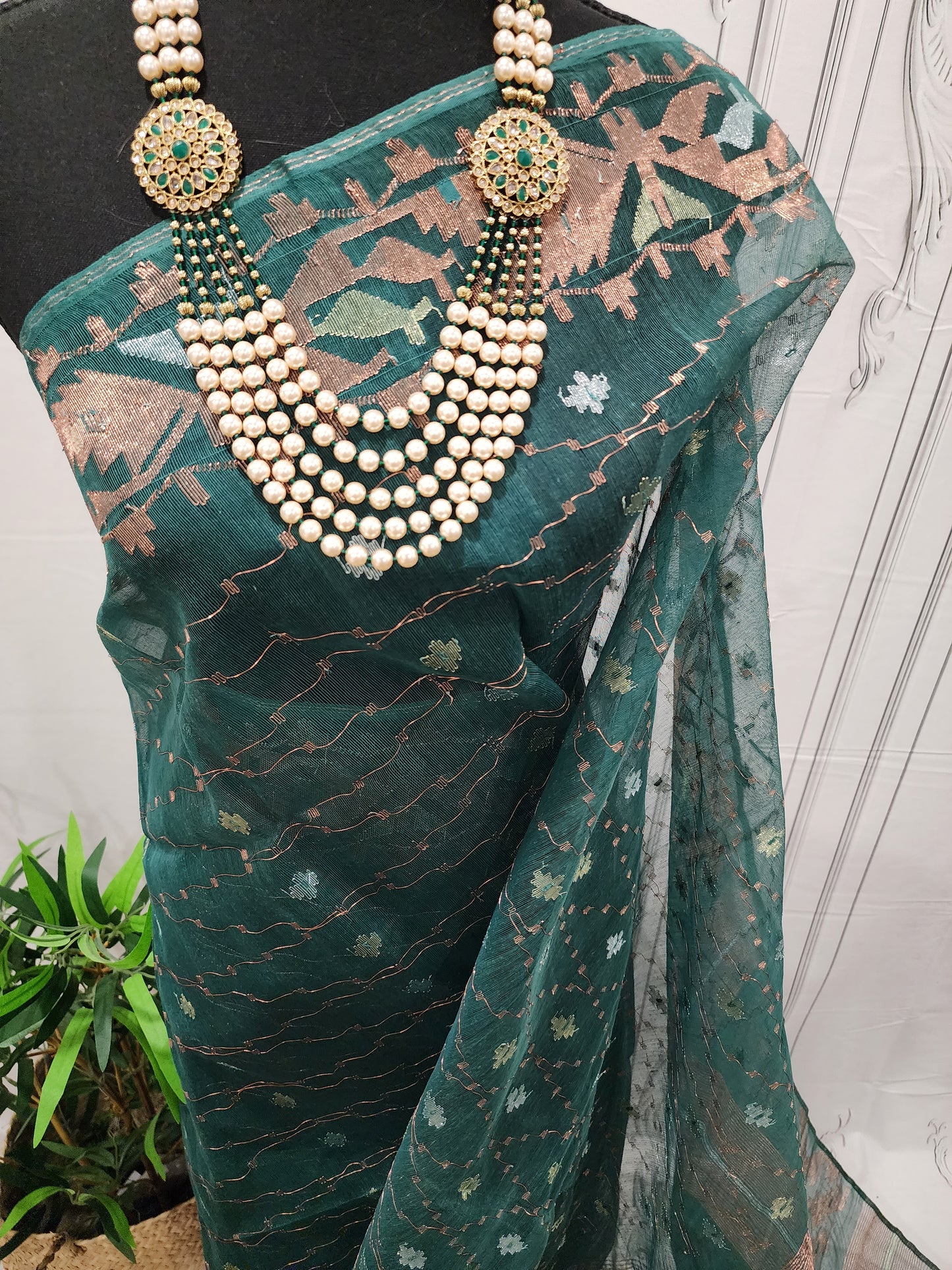 Sana - Original Dhaka Jamdani Saree - 064