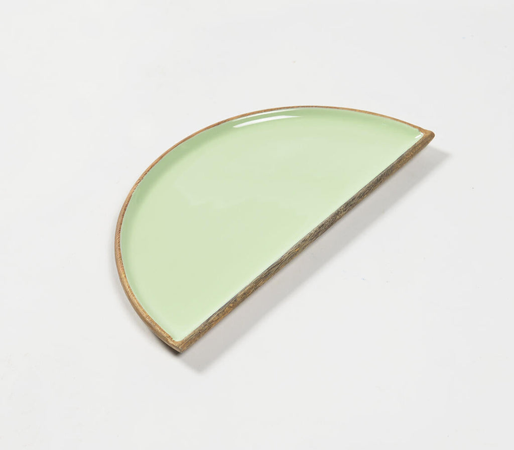 Half moon mint cheese boards (set of 2)